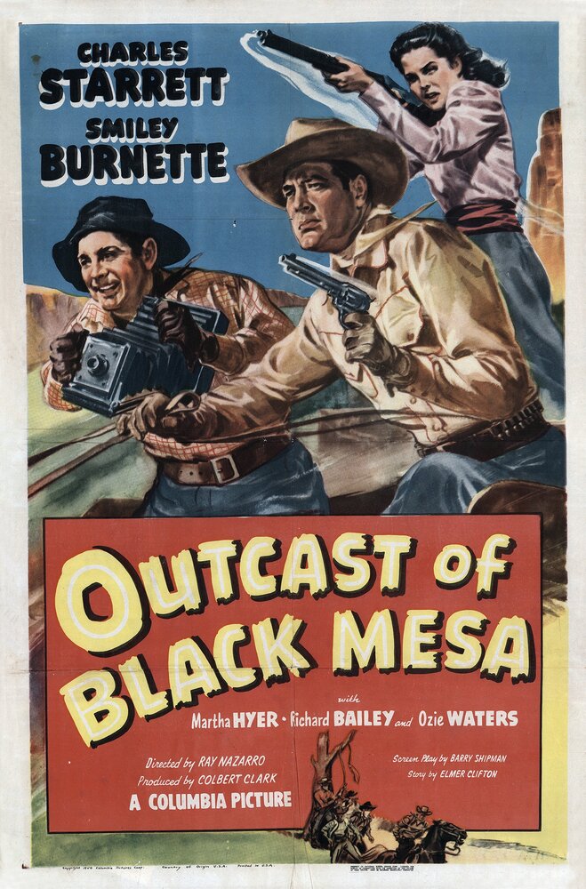 Outcasts of Black Mesa (1950) постер