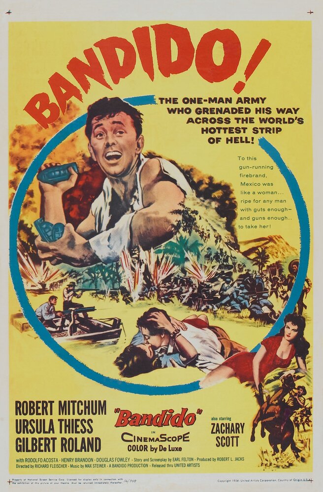 Бандит (1956) постер
