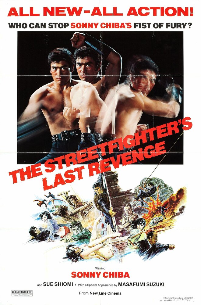 Последняя месть уличного бойца (1974) постер
