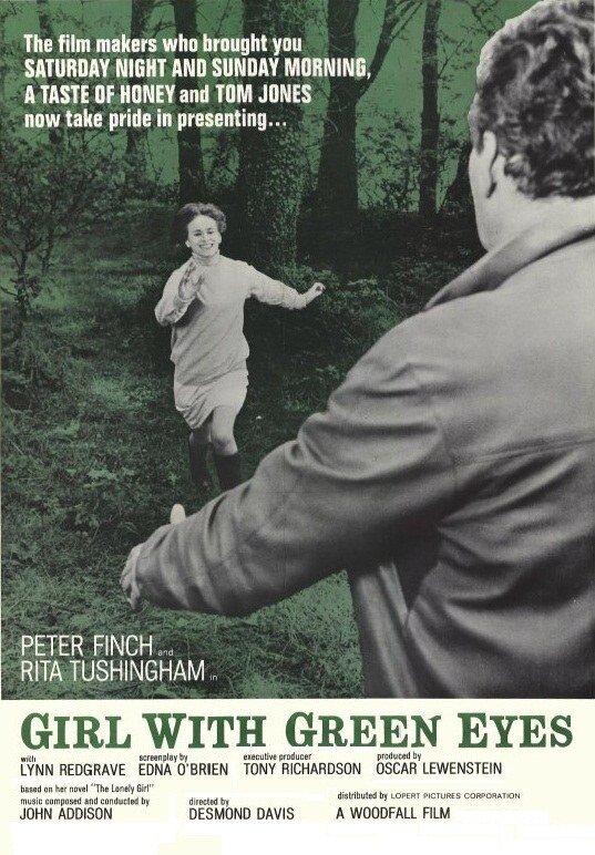 Девушка с зелеными глазами (1964) постер