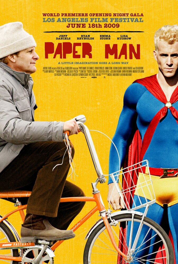 Бумажный человек (2009) постер