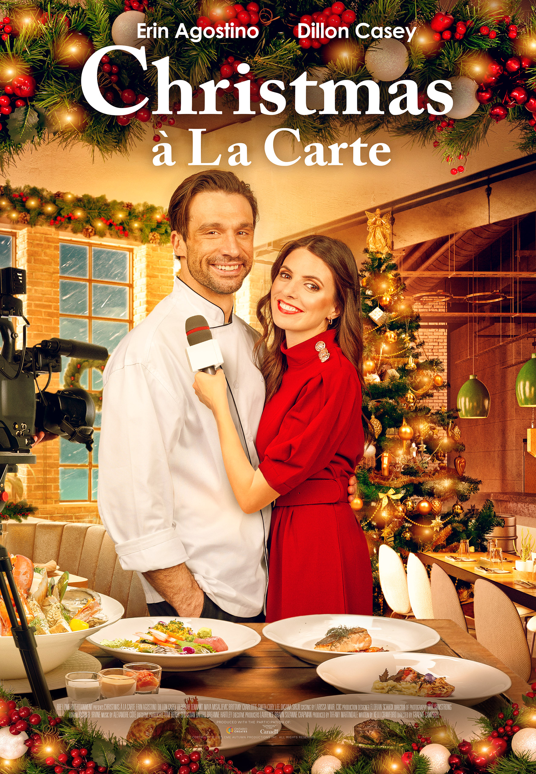 Christmas à La Carte (2021) постер