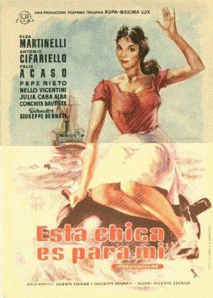 La mina (1958) постер