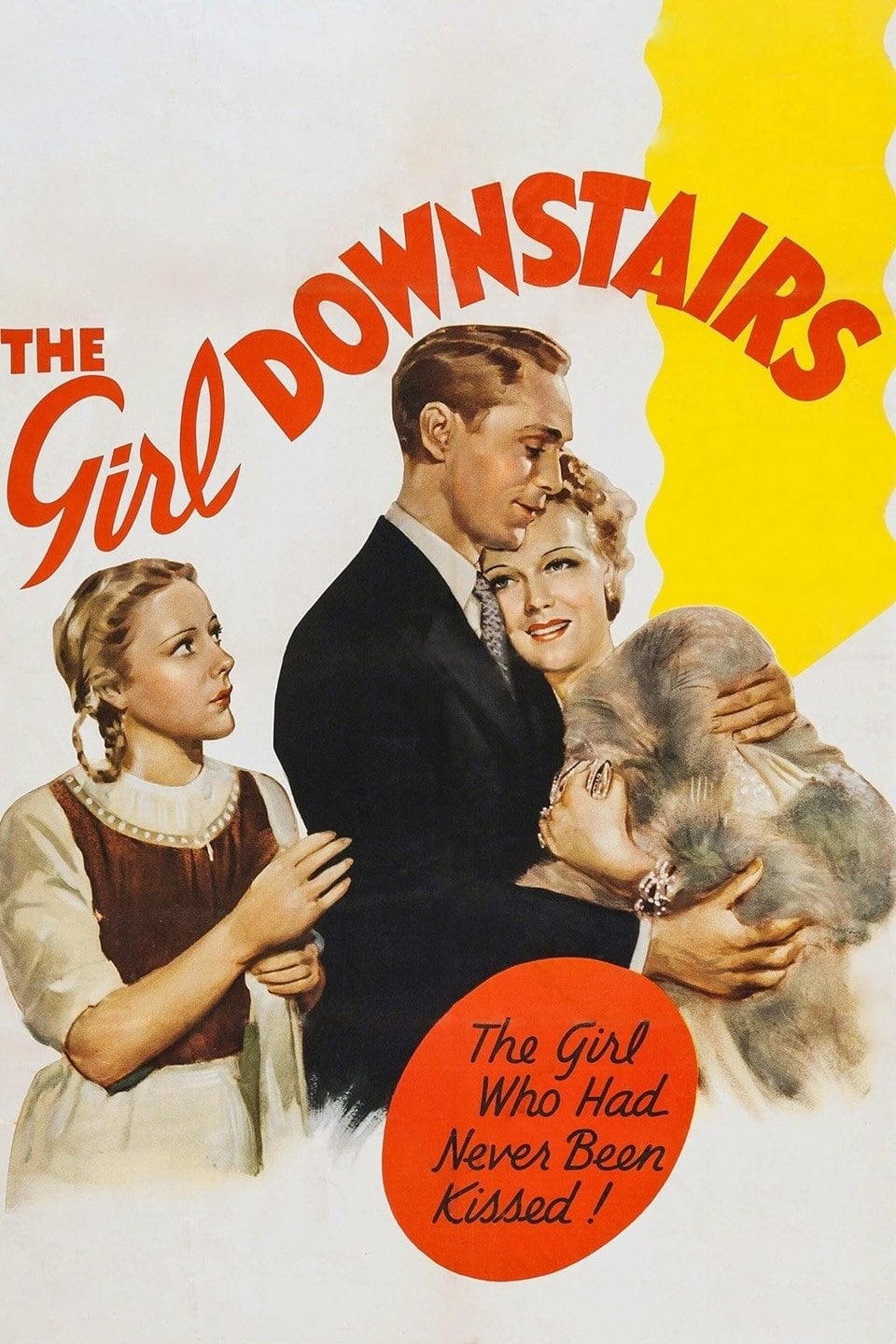 Девушка с нижнего этажа (1938) постер
