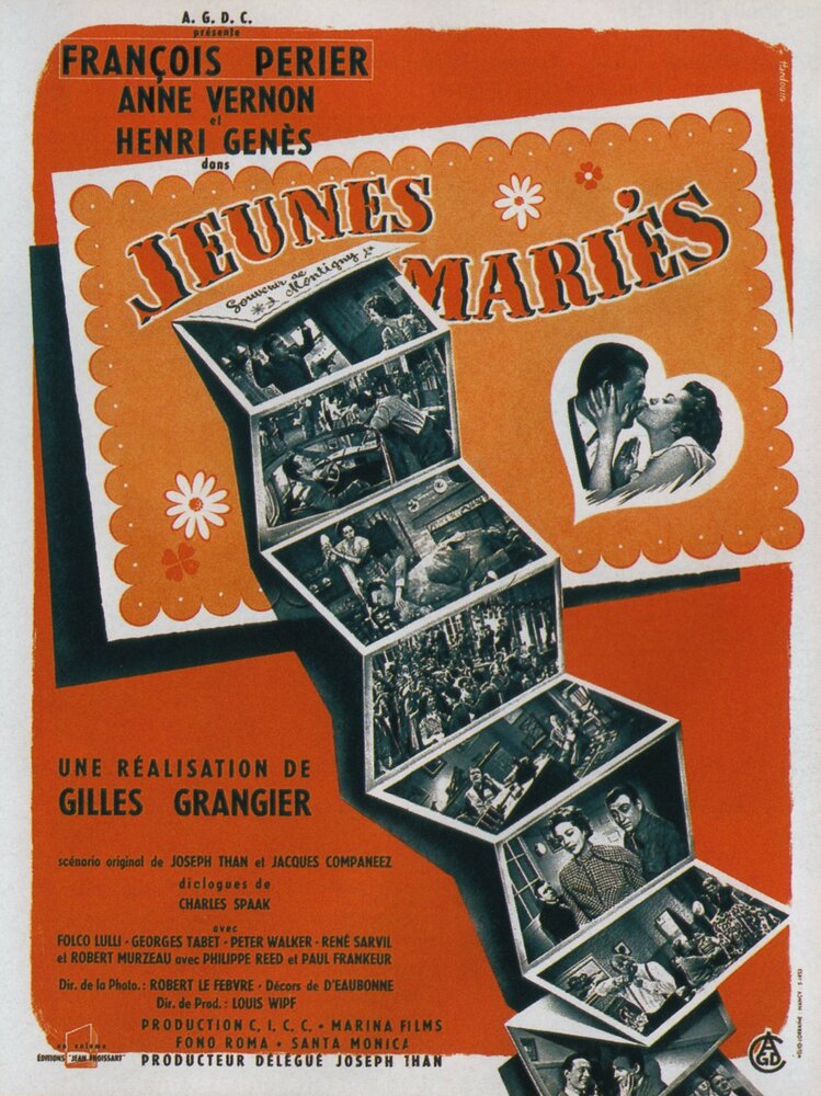 Молодожены (1953) постер