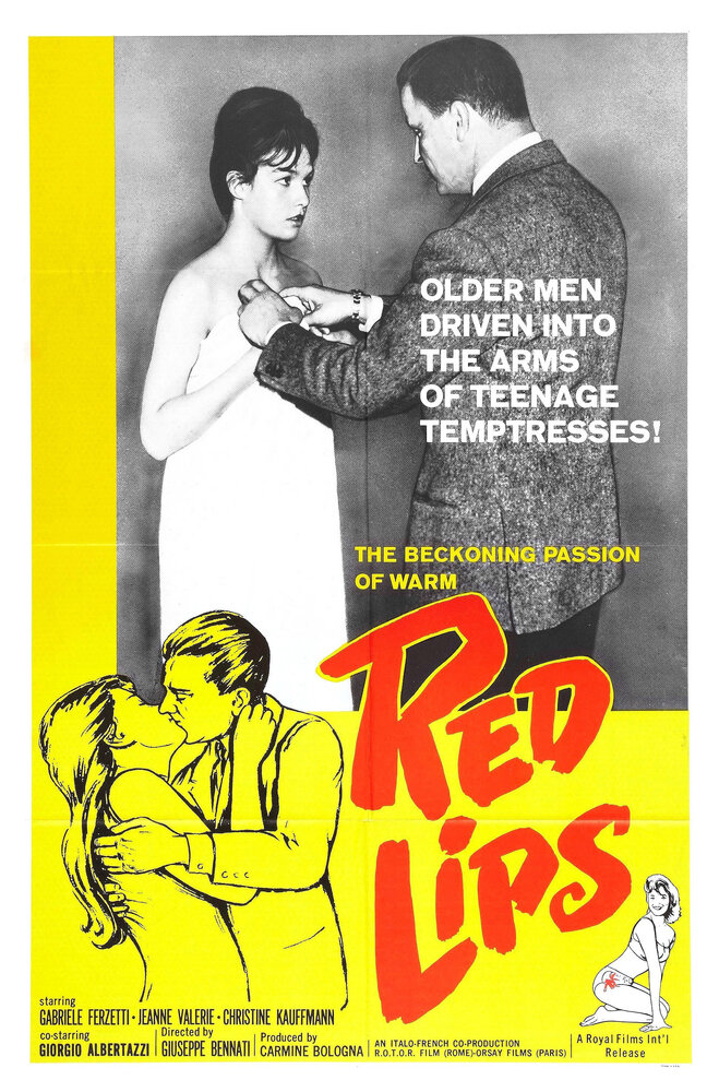 Розовые губы (1960) постер