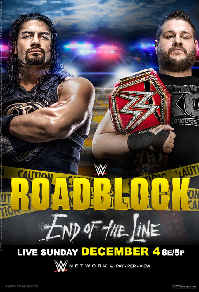 WWE Барьер: Конец полосы (2016) постер