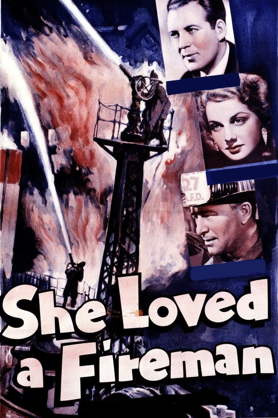Она любила пожарника (1937) постер
