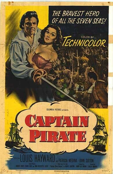 Капитан-пират (1952) постер