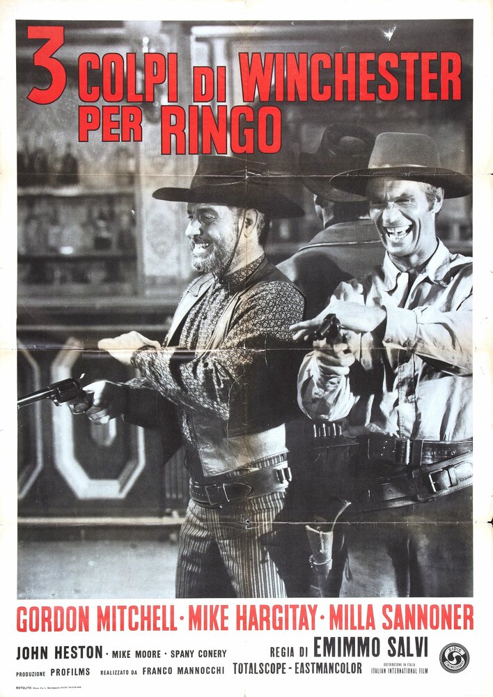 Три пули для Ринго (1966) постер