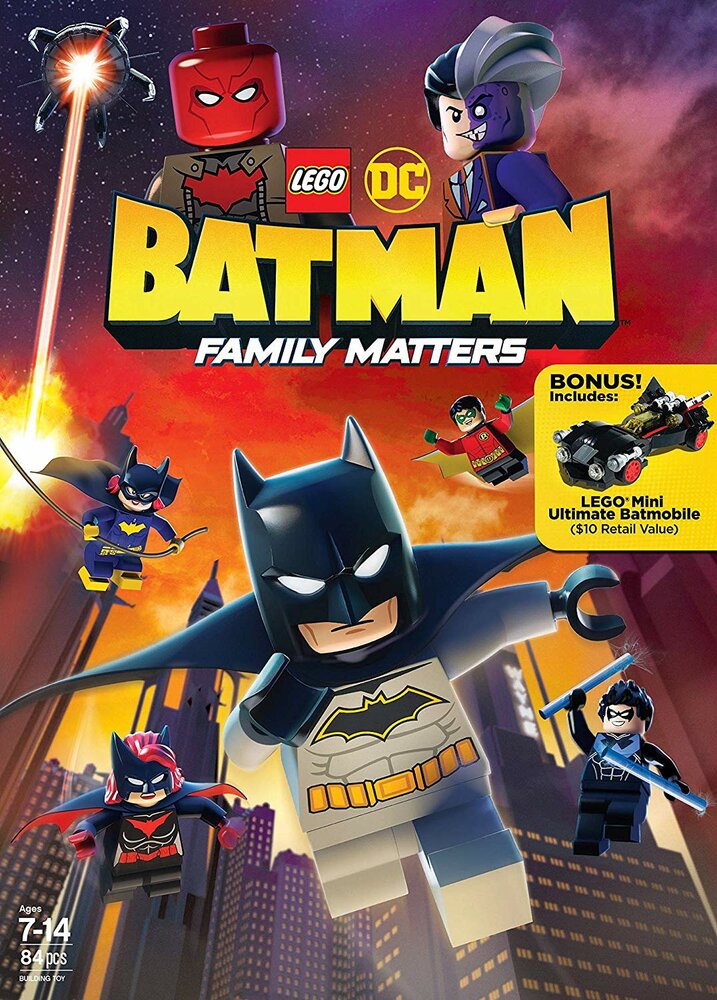 LEGO DC: Бэтмен – Семейные дела (2019) постер