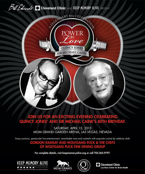 Сила любви: Празднование 80-летия Куинси Джонса и сэра Майкла Кейна (2013) постер