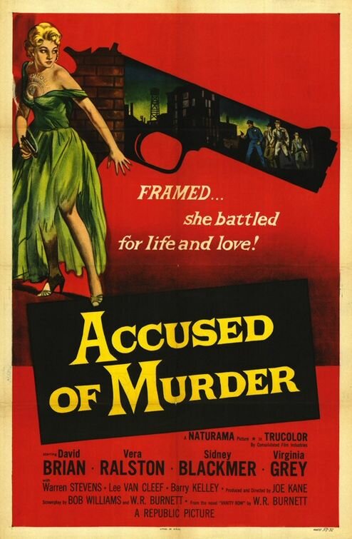 Обвиненный в убийстве (1956) постер