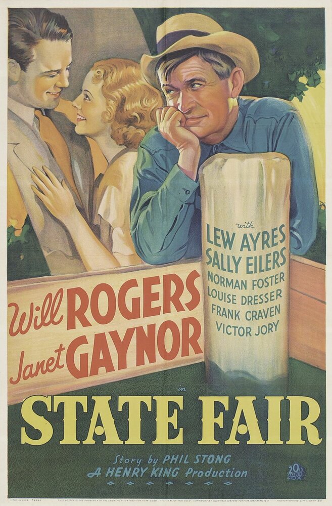Ярмарка штата (1933) постер
