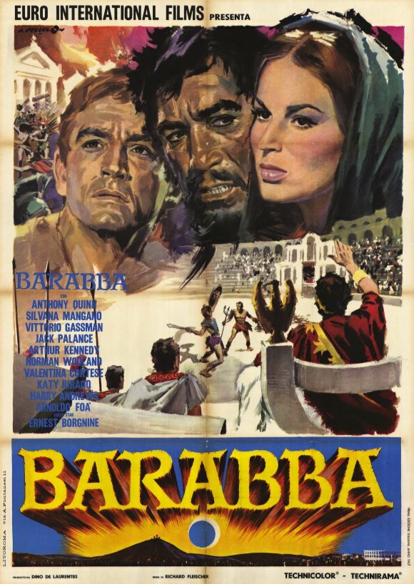 Разбойник Варавва (1961) постер