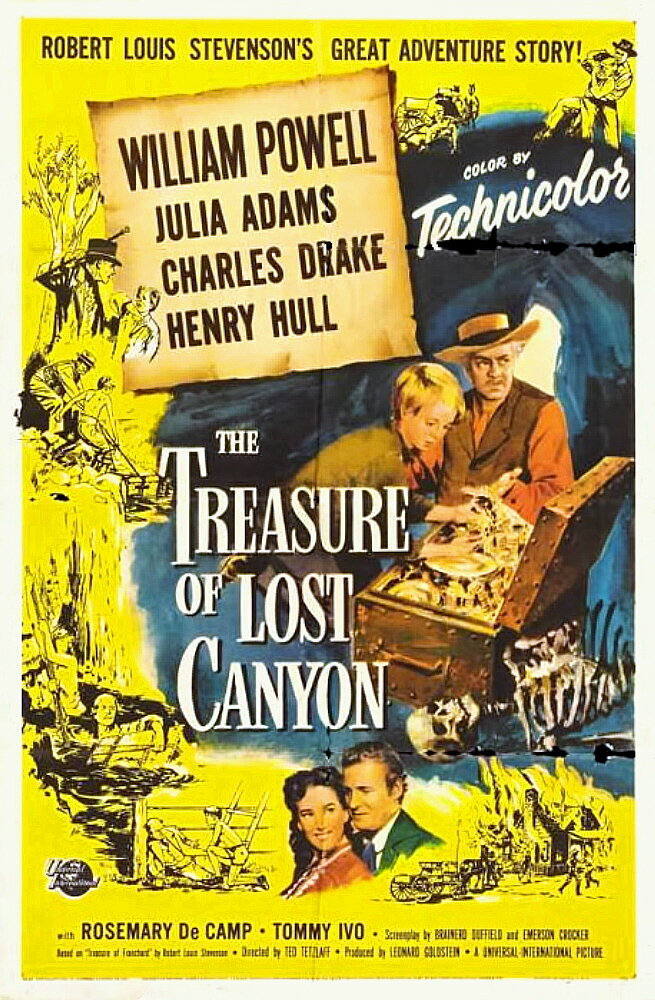 Сокровище потерянного каньона (1952) постер