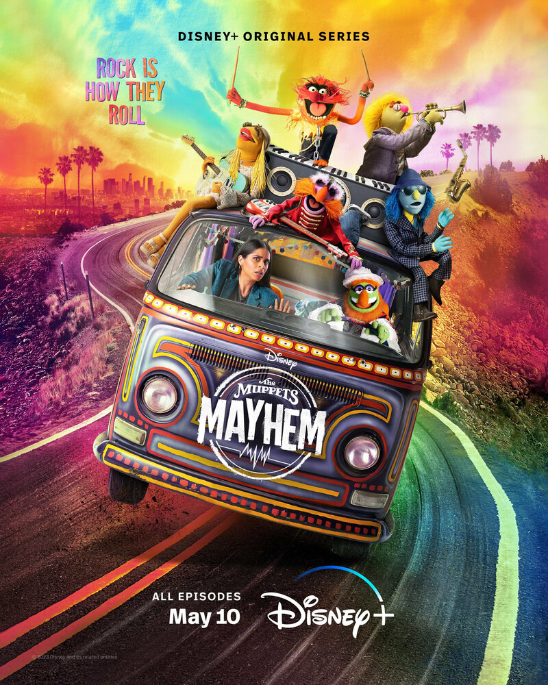 The Muppets Mayhem (2023) постер