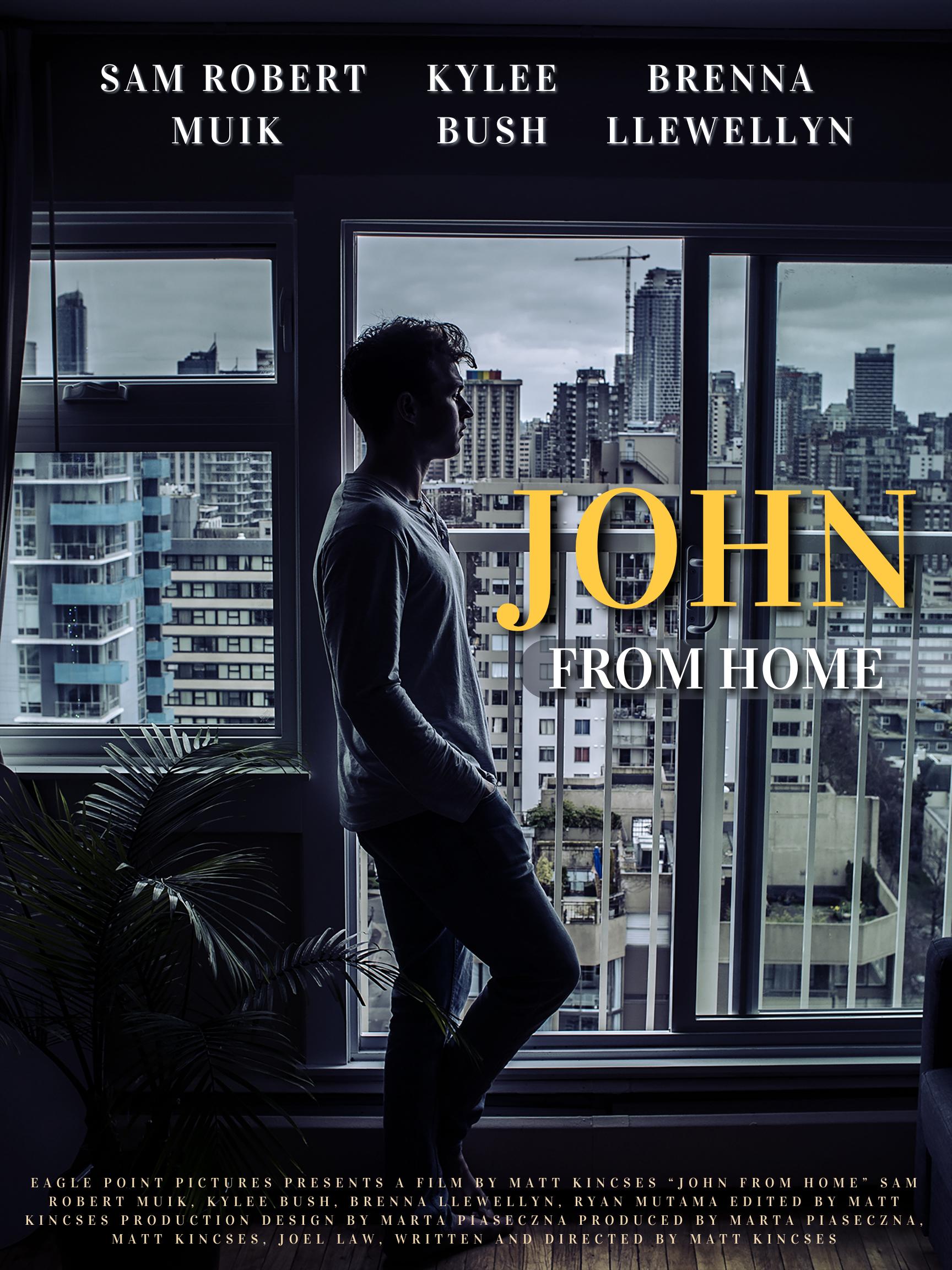 John from Home (2021) постер