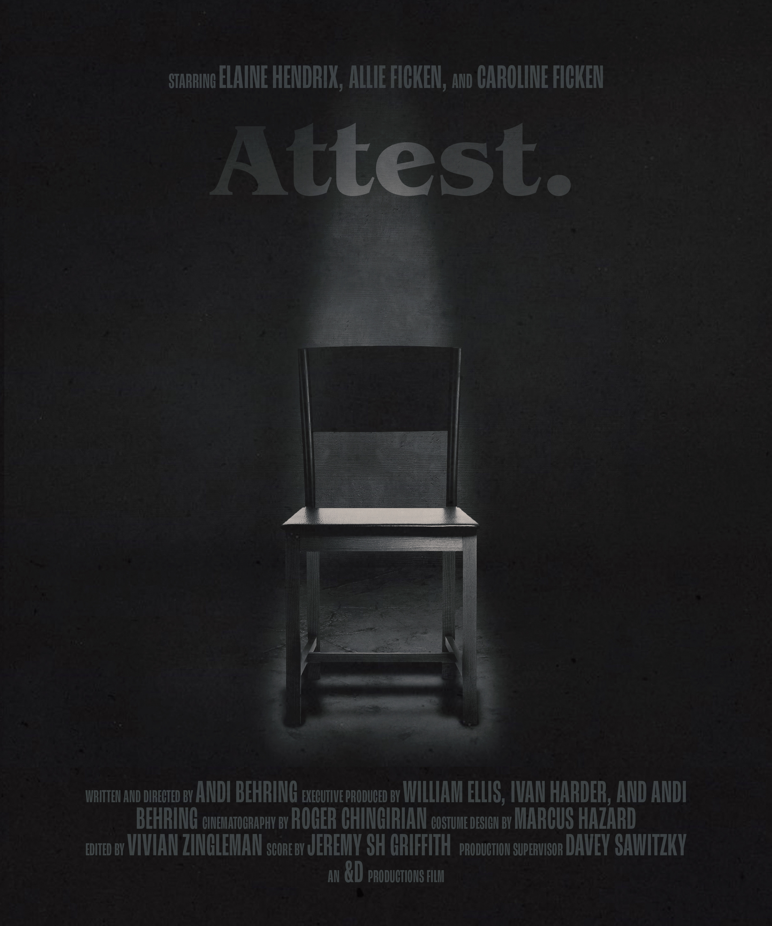Attest (2020) постер