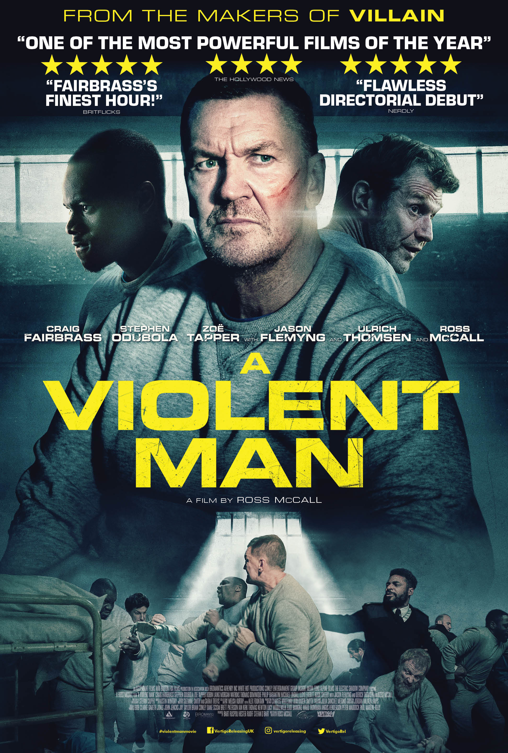 A Violent Man (2020) постер