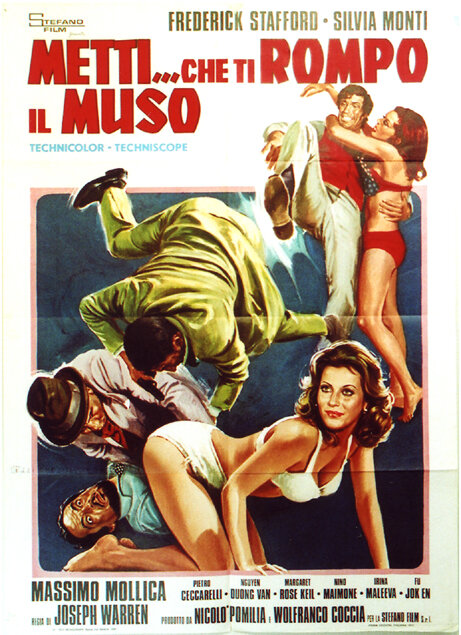 Metti... che ti rompo il muso (1974) постер