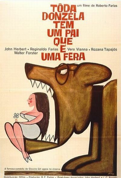 Toda Donzela Tem Um Pai Que É Uma Fera (1966) постер