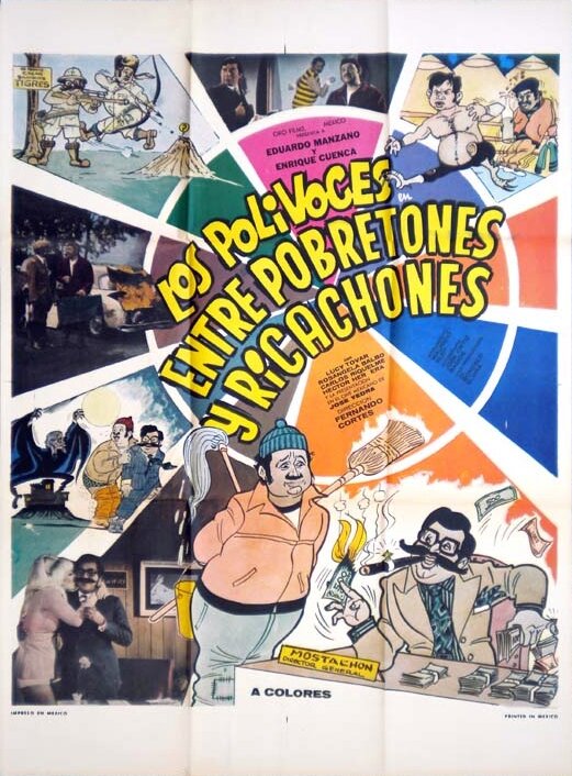 Entre pobretones y ricachones (1973) постер