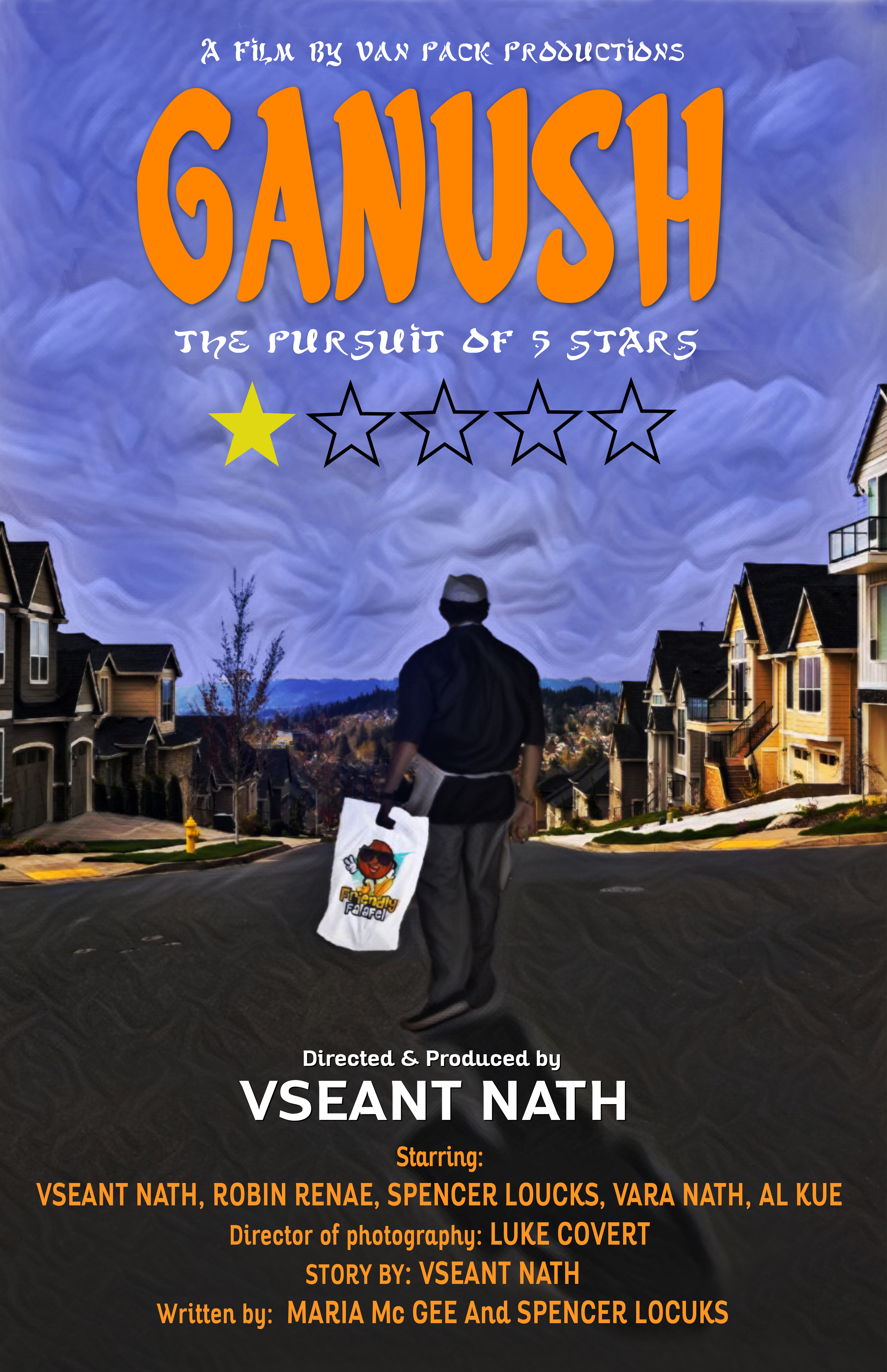 Ganush the Pursuit of 5 Stars (2020) постер