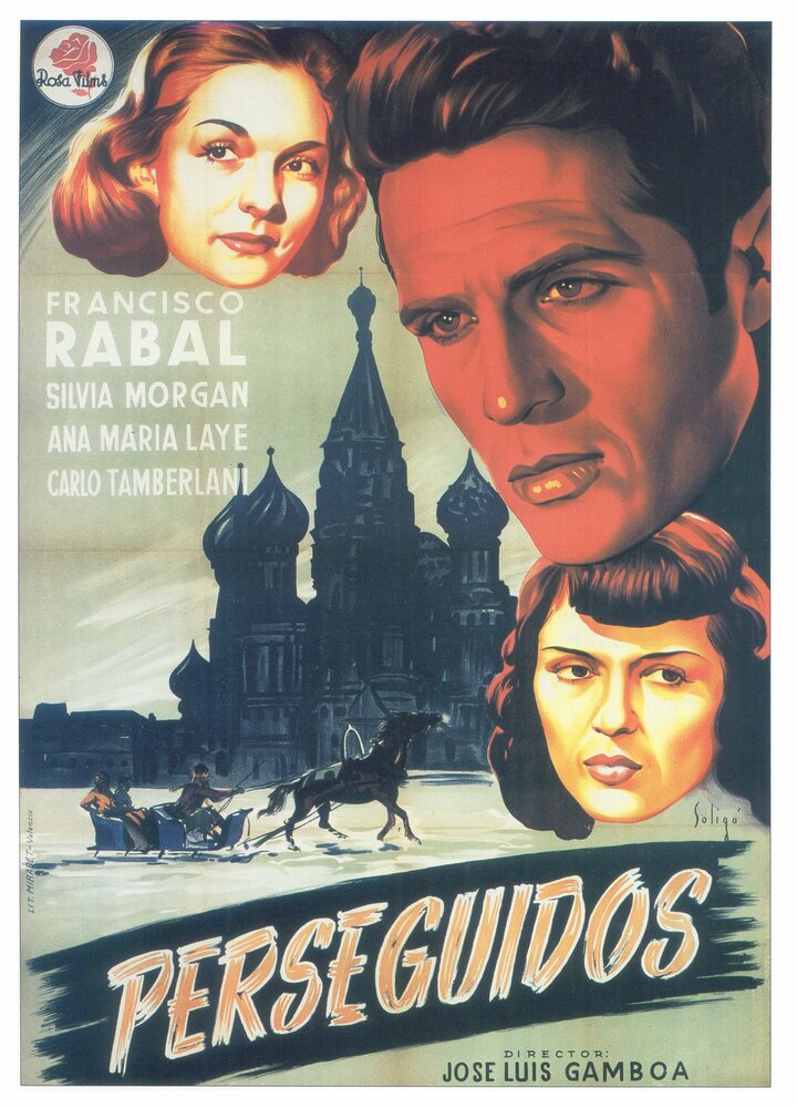 Perseguidos (1952) постер