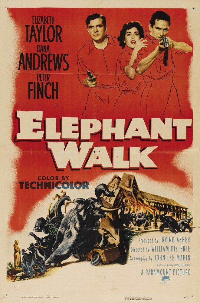 Слоновья тропа (1954) постер