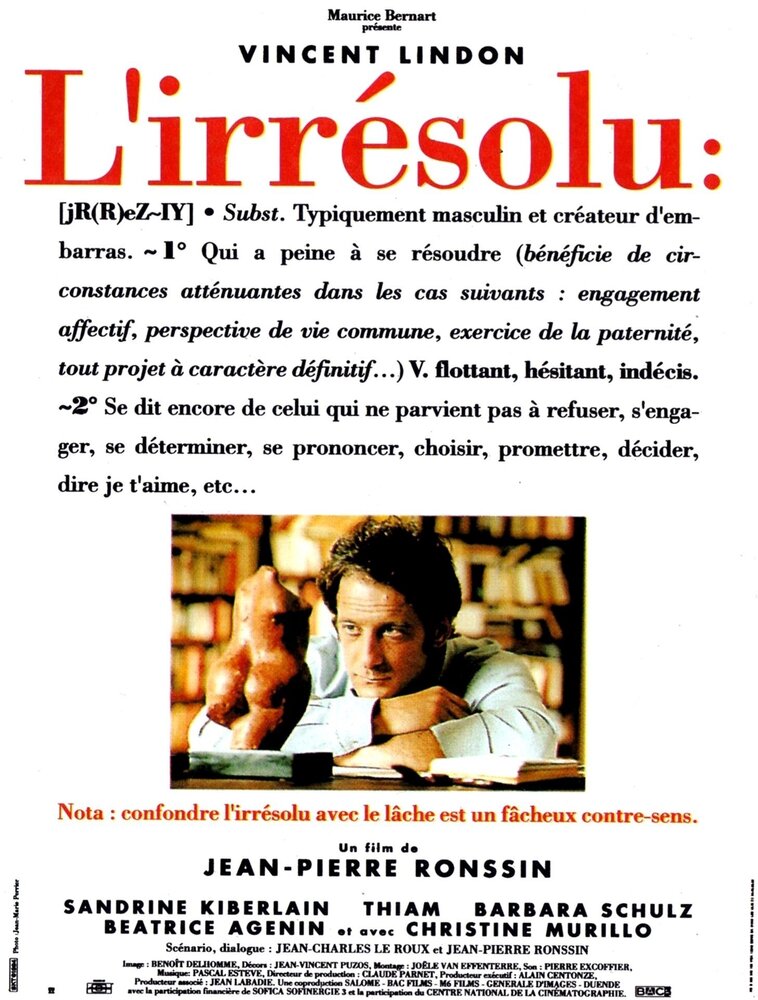 L'irrésolu (1994) постер