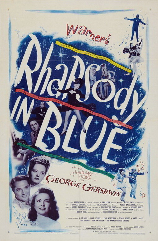 Рапсодия в голубых тонах (1945) постер
