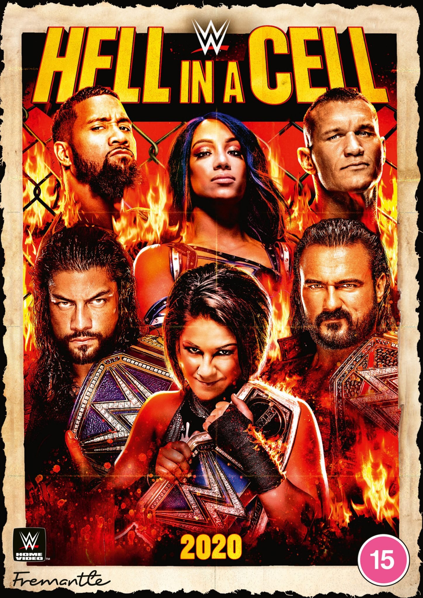 WWE Ад в клетке (2020) постер