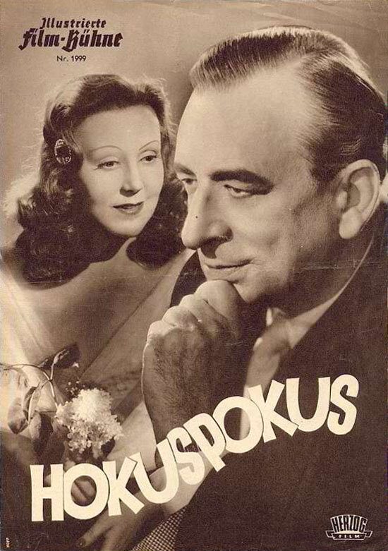 Фокус-покус (1953) постер