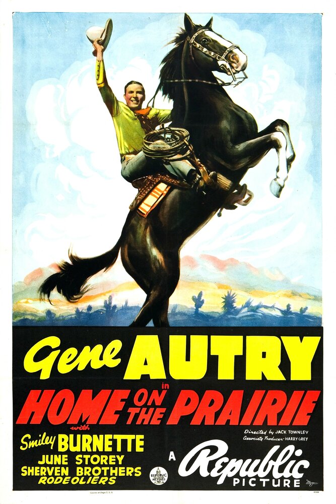Home on the Prairie (1939) постер