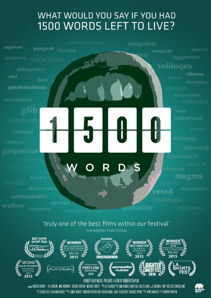 1500 слов (2016) постер