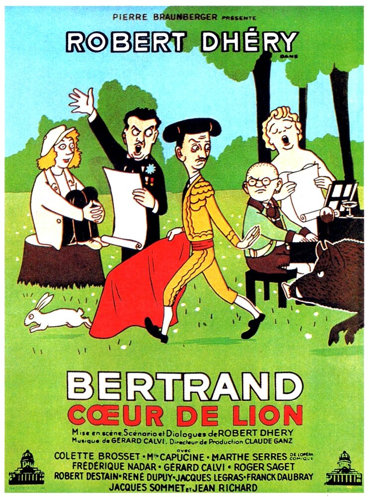Бертран Львиное Сердце (1951) постер
