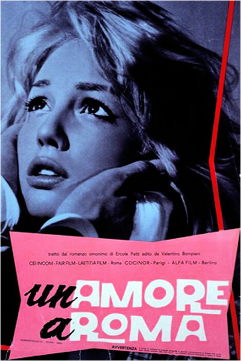 Любовь в Риме (1960) постер