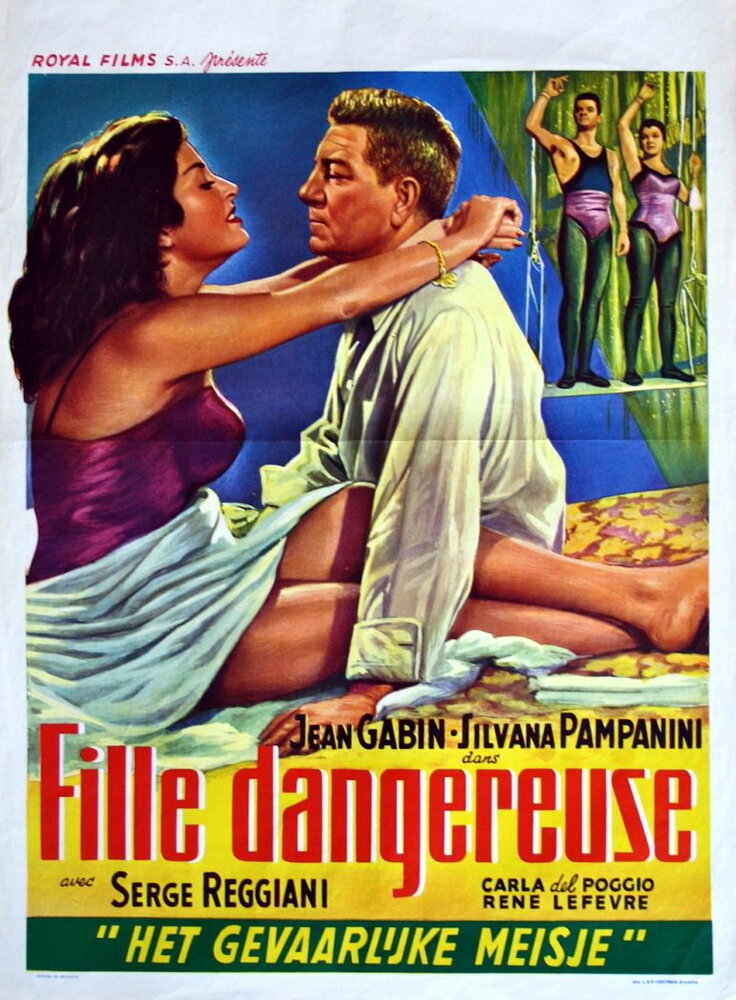 Опасная девушка (1953) постер