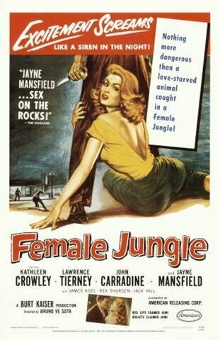 Женские джунгли (1955) постер