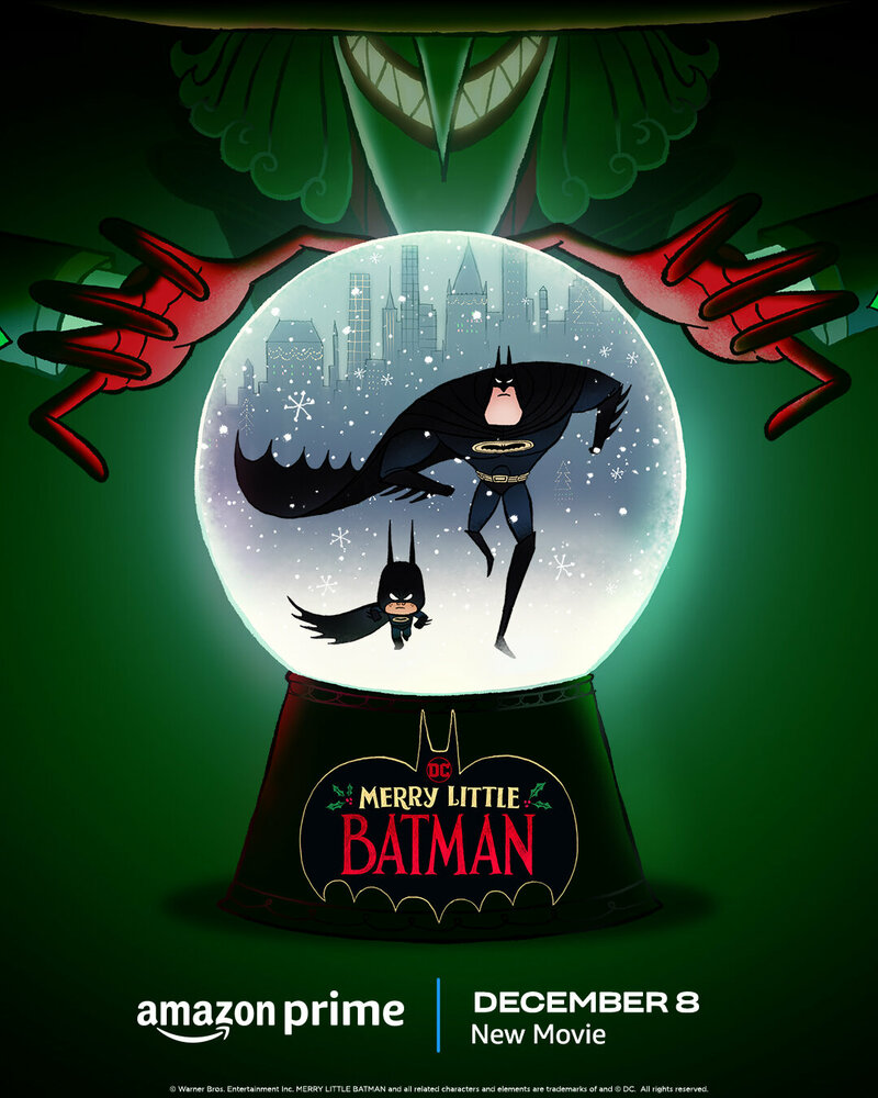 Merry Little Batman (2023) постер