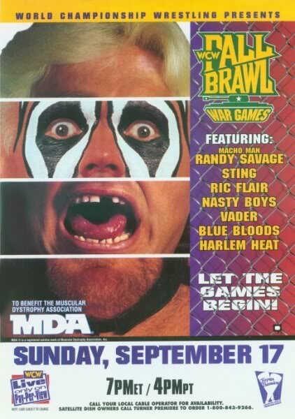 WCW Жёсткая драка (1995) постер