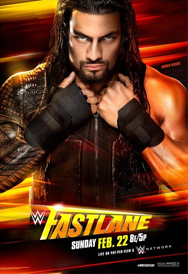 WWE Полоса обгона (2015) постер