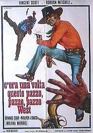 Однажды на Диком, Диком Западе (1973) постер