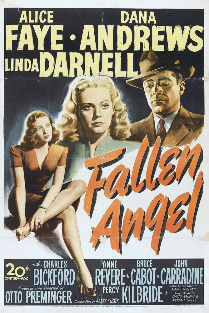 Падший ангел (1945) постер
