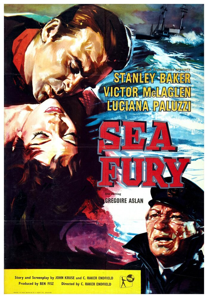 Sea Fury (1958) постер