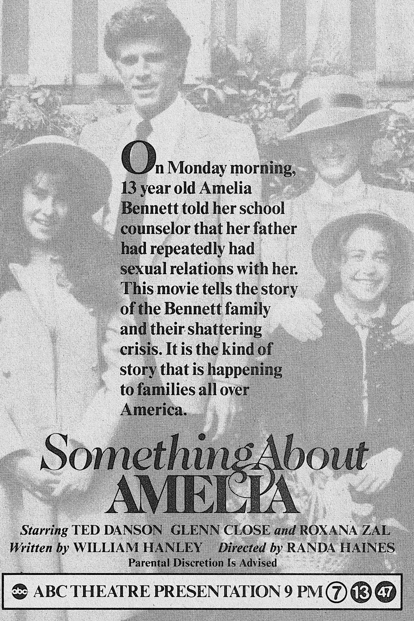 Кое-что об Амелии (1984) постер