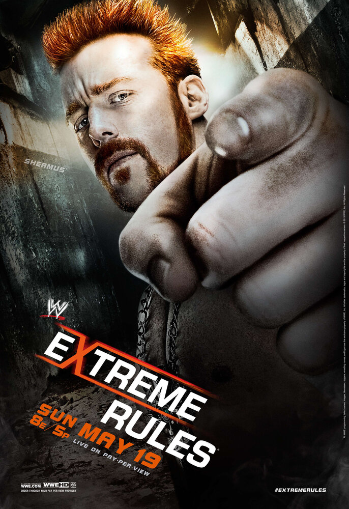 WWE Экстремальные правила (2013) постер