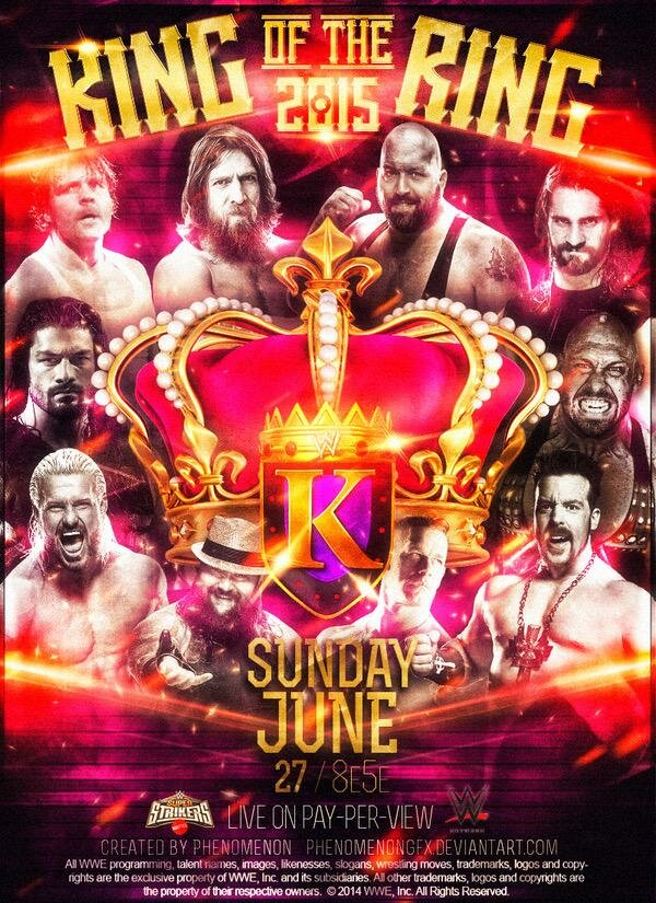 WWE Король ринга (2015) постер