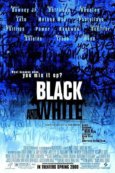 Черное и белое (1999) постер